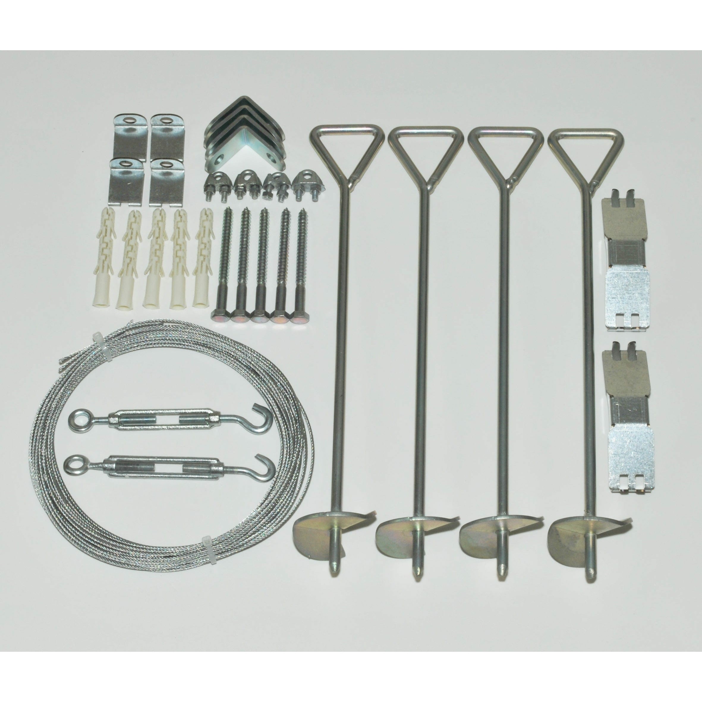 Palram - Canopia, Palram Anchor Kit for Nature Greenhouses and Skylight Sheds