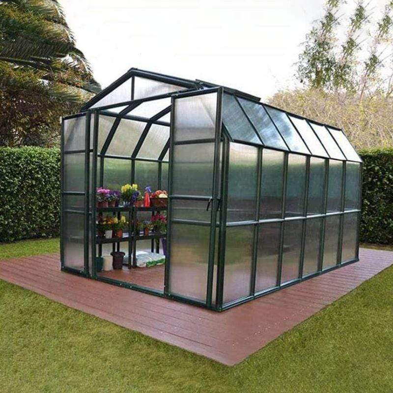 Rion, Rion Grand Gardener 2 Twin-Wall 8ft x 12ft Greenhouse