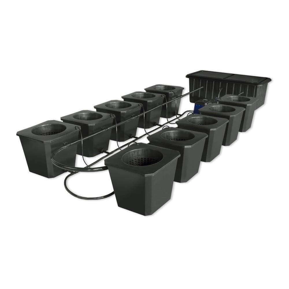 SuperCloset, SuperCloset 10 Site Bubble Flow Buckets Hydroponic Grow System