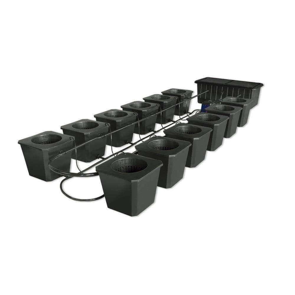 SuperCloset, SuperCloset 12 Site Bubble Flow Buckets Hydroponic Grow System