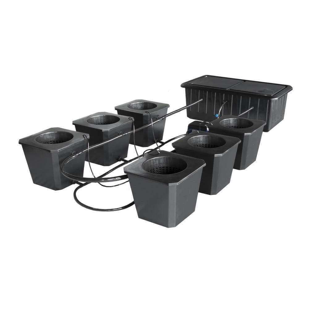 SuperCloset, SuperCloset 6 Site Bubble Flow Buckets Hydroponic Grow System