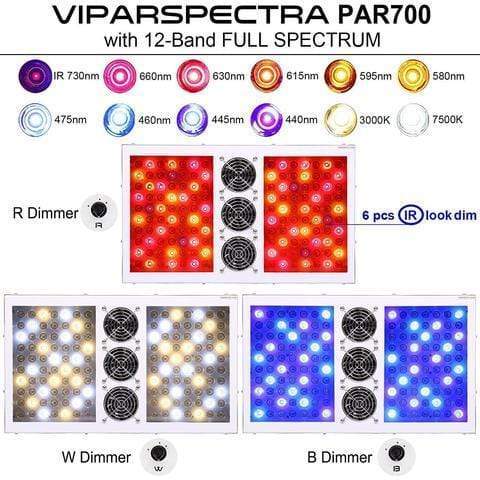 Viparspectra, Viparspectra PAR700 Dimmable LED Grow Light